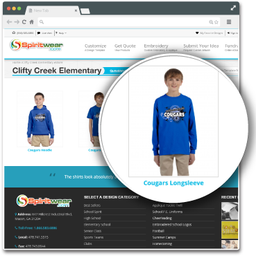 School Spirit Shirts & Spirit Wear by IZA Design - Thousands of Designs to  Customize