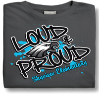 Custom School Spirit T-Shirts by Spiritwear.com